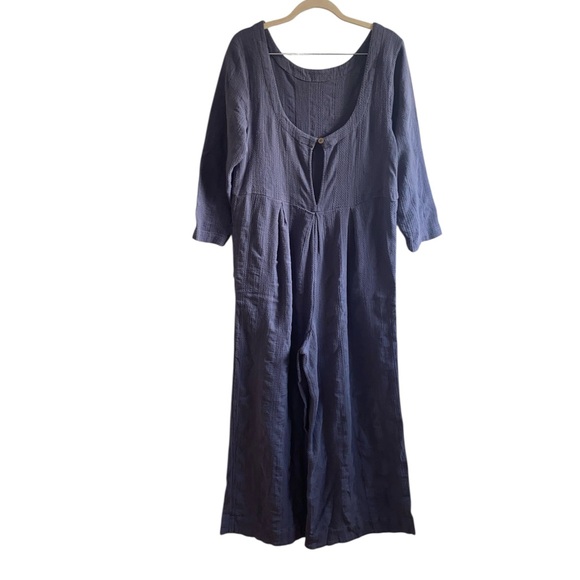 Free People Navy Jumpsuit - Picture 7 of 8